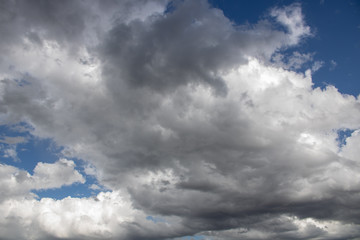 Obraz premium blue sky with clouds