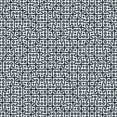 Truchet Random Pattern Generative Tile Art background illustration