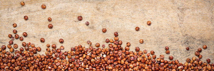 gluten free red quinoa grain