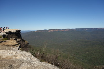 Lincoln's Rock Blue Mountain National Park Australia
