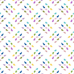 Seamless pattern with drops. Abstract background.
