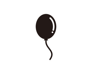 Balloon icon symbol vector