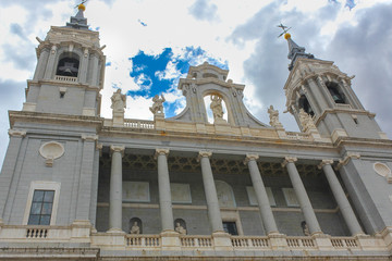 Fototapeta na wymiar Royal Palace of Madrid, Spain.