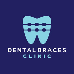 Dental Braces Logo Design Inspiration