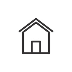 Home Icon Vector Illustration. Home Logo Template