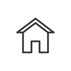 Home Icon Vector Illustration. Home Logo Template