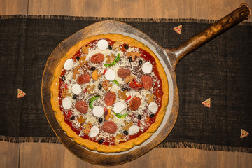 Homemade Pizza Cake