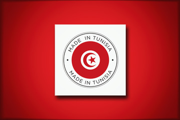 Made in Tunisia flag icon.
