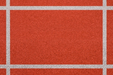 The frame for number the start or finish position on race track.