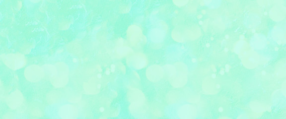 Abstract textured color concrete effect painted background. Mint green color of 2020