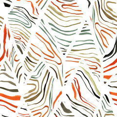 Zebra print, animal skin, stripes, abstract pattern, background line, fabric. Seamless background for fabric, paper, Wallpaper and other design purposes.