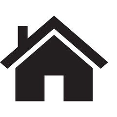 Home icon template black color editable. House symbol vector sign isolated on white background. Simple logo vector illustration for graphic and web design.