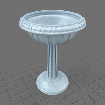 Marble garden urn 3