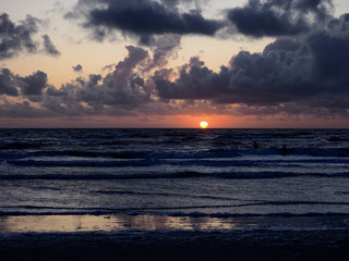 Sonnenuntergang am Meer
