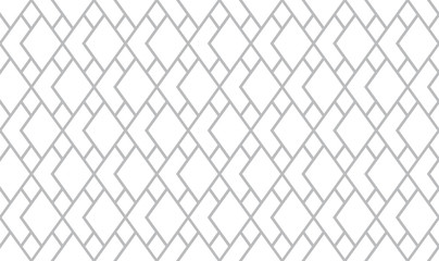 The geometric pattern with lines. Seamless vector background. White and grey texture. Graphic modern pattern. Simple lattice graphic design.