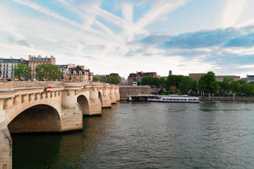 Obraz premium Pont des Arts, Paris, France