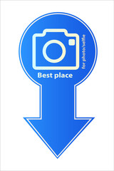 Allowed sign is the best place for selfie sticks camera Vector photography of a mobile phone smartphone is prohibited sign icon monopod selfie icon is allowed Take care to keep your hands in the shape