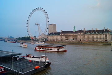 big ben london and river thames