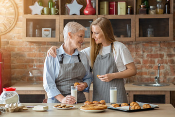 Baking with my mom is very inspiring