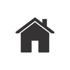 Home Icon Vector Illustration. Home Icon Logo Template