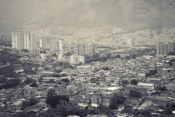 aerial view of bogota colombia