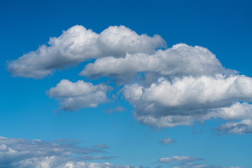 Kontrastreiche Sturmwolken