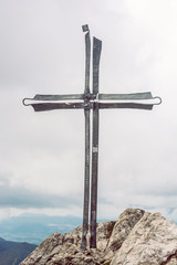 Cross in Big Rozsutec, Little Fatra, Slovakia