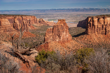 The Monument Canyon, Colorado National Monument, Colarado, USA.