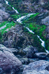 The Waterfall at Llyn Ogwen.