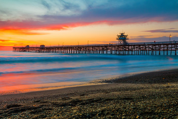 San Clemente Pier Sunset