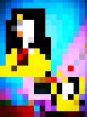 New graphic design with notional backdrop