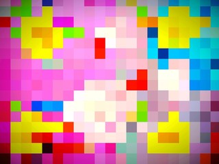 abstract background with squares