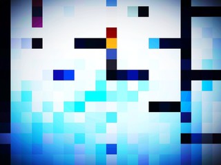 abstract background with squares