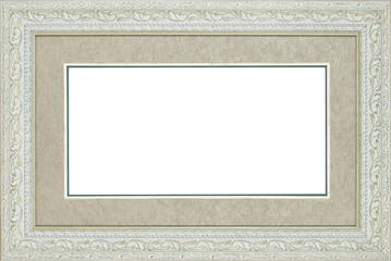 Picture frame isolated on white