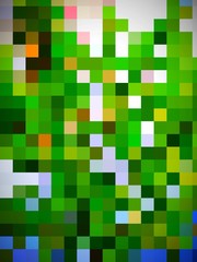 abstract mosaic background with squares