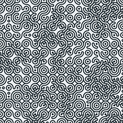 Truchet Random Pattern Generative Tile Art background illustration