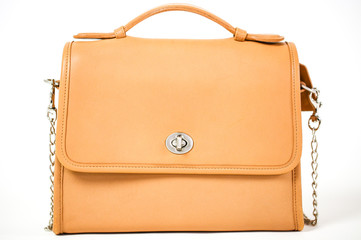  vintage camel handbag collection close up - Image