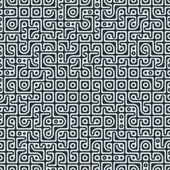 Truchet Random Pattern Generative Tile Art background illustration
