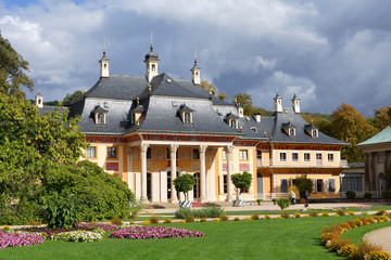 Obraz premium Bergpalais, Schloss Pillnitz