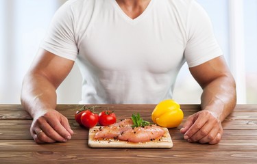 Healthy eating concept.