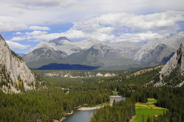Obraz na płótnie Canvas mountain view