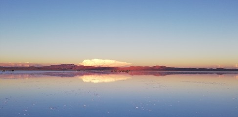 Sunset Salar de Uyuni 