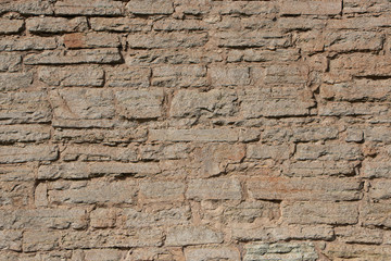 Picture of a stone wall for background