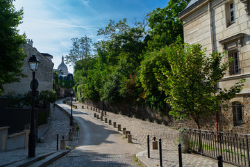 cityscape Mont Matre , Paris, France
