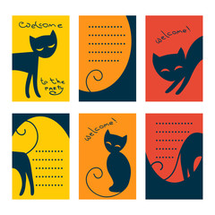 Invitations for a Halloween party