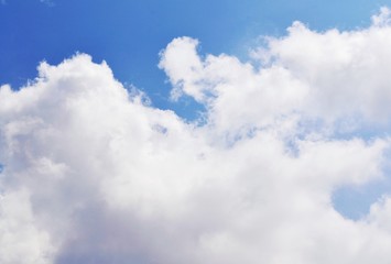 blue sky with clouds