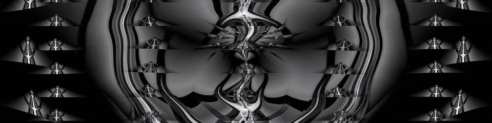 Digital art, abstract 3D objects, Germany
