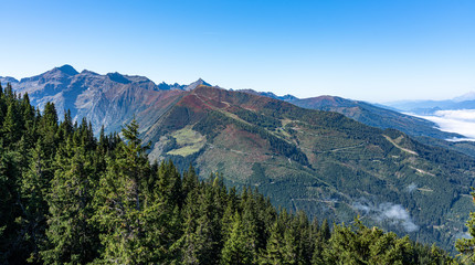 Galsterberalm, Schigebiet im Herbst