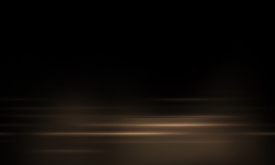 Empty scene in a dark room.  Shadows, rays of light, shadow.  Abstract background with bokeh effect.  Night scene, abstract light.