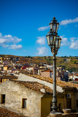 Fototapeta na wymiar The Small Village of Oriolo, South of Italy